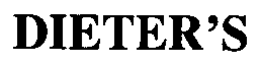 DIETER'S trademark