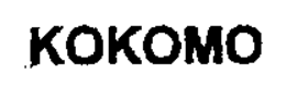 KOKOMO trademark