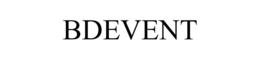 BDEVENT trademark