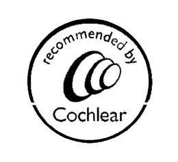 RECOMMENDED BY COCHLEAR trademark