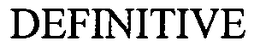 DEFINITIVE trademark