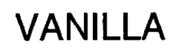 VANILLA trademark