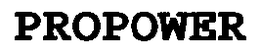 PROPOWER trademark