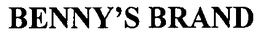 BENNY'S BRAND trademark