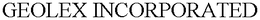 GEOLEX INCORPORATED trademark