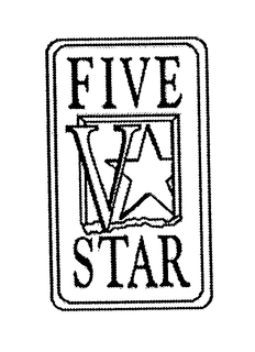 FIVE V STAR trademark