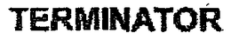 TERMINATOR trademark