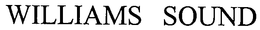 WILLIAMS SOUND trademark