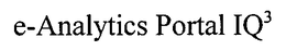 E-ANALYTICS PORTAL IQ3 trademark