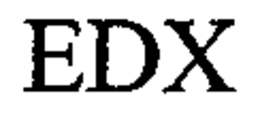 EDX trademark