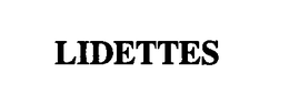 LIDETTES trademark