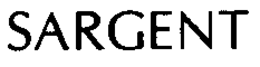 SARGENT trademark
