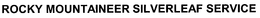 ROCKY MOUNTAINEER SILVERLEAF SERVICE trademark
