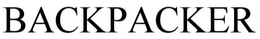 BACKPACKER trademark