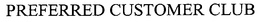PREFERRED CUSTOMER CLUB trademark