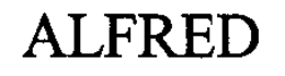 ALFRED trademark