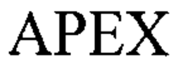 APEX trademark