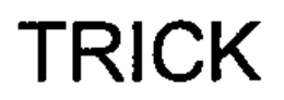 TRICK trademark