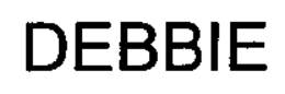 DEBBIE trademark