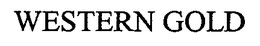WESTERN GOLD trademark