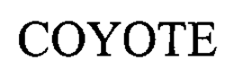 COYOTE trademark