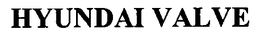 HYUNDAI VALVE trademark