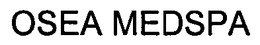 OSEA MEDSPA trademark