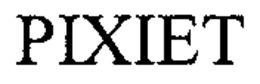 PIXIET trademark