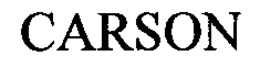 CARSON trademark