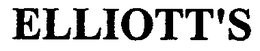 ELLIOTT'S trademark