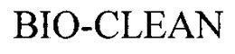 BIO-CLEAN trademark