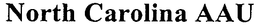 NORTH CAROLINA AAU trademark