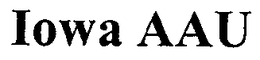 IOWA AAU trademark