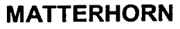 MATTERHORN trademark