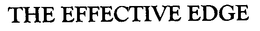 THE EFFECTIVE EDGE trademark