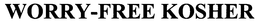 WORRY-FREE KOSHER trademark