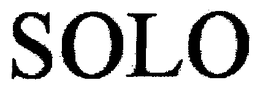 SOLO trademark