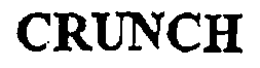 CRUNCH trademark