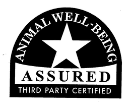 ANIMAL WELL-BEING ASSURED THIRD PARTY CERTIFIED trademark