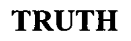 TRUTH trademark