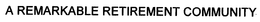 A REMARKABLE RETIREMENT COMMUNITY trademark