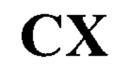 CX trademark