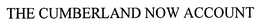 THE CUMBERLAND NOW ACCOUNT trademark