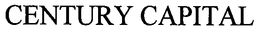 CENTURY CAPITAL trademark