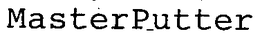 MASTERPUTTER trademark