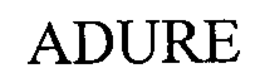 ADURE trademark