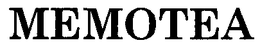 MEMOTEA trademark