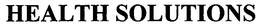 HEALTH SOLUTIONS trademark