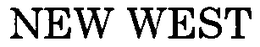 NEW WEST trademark