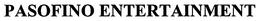 PASOFINO ENTERTAINMENT trademark